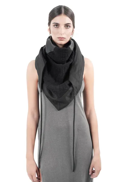 Jan Hilmer Amaya Shawl | Black