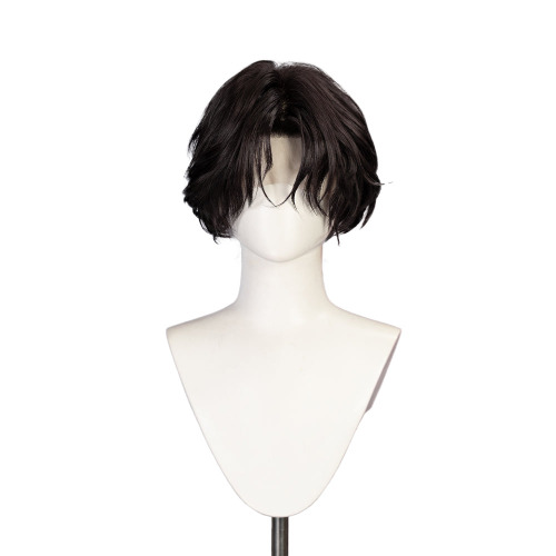 【After Crossing Ready For Ship】DokiDoki Game Cosplay Cosplay Wig Short Brown Cool Male | 【Front Lace】After Crossing Ver.-Order Processing Time Refer to Description Page