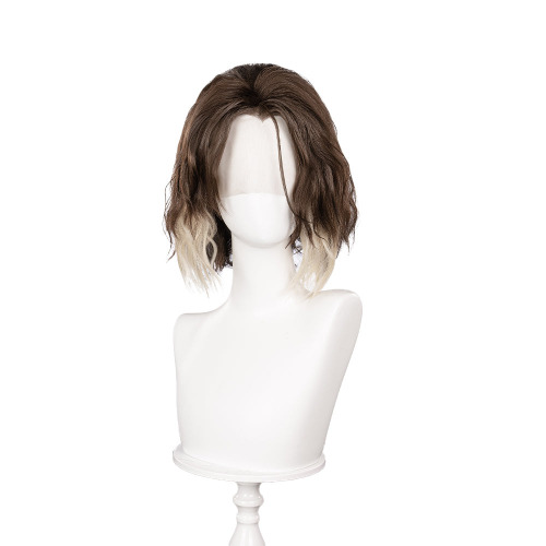 【NOT FRONT LACE Wig Ready For Ship】【Front Lace】DokiDoki Game Wig Short / Long Straight Brown Hair | 【FRONT LACE】Long Wig Only-Order Processing Time Refer to Description Page