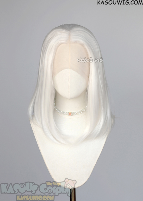 Jayce Talis Arcane white hair wig