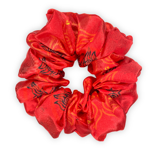 Avatar Fire Nation Scrunchie (satin) - luxe