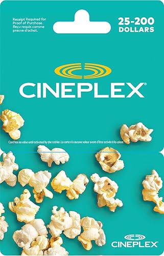 Cineplex Gift Card - 0 - Traditional