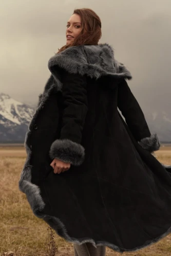 Dakota Hooded Toscana Sheepskin Coat