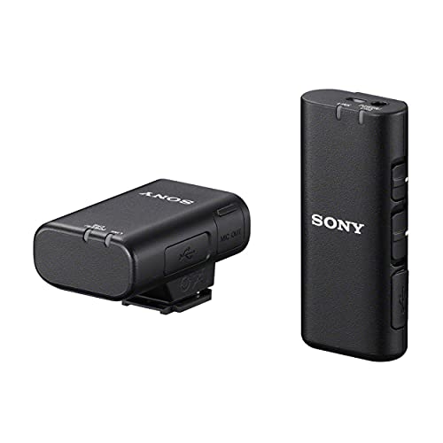 Sony Digital Bluetooth Wireless Microphone ECMW2BT (Black), Small