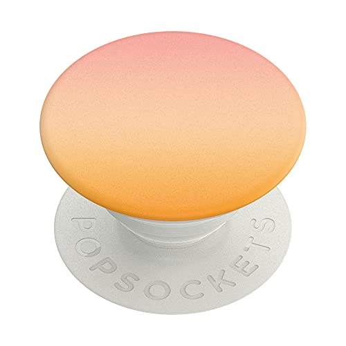 PopSockets Phone Grip with Expanding Kickstand, Solid PopGrip - Sherbert Sunset - Sherbert Sunset