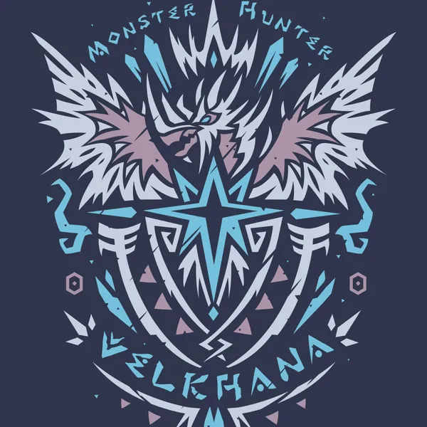 Velkhana Hunter Hoodie | Unisex XL / Navy Heather