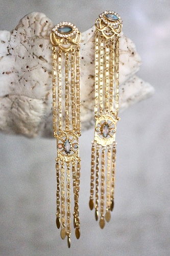 Slow Love Earrings | ONE SIZE / GOLD PLATED