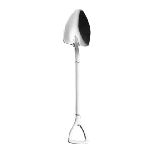 Gsheocm Spoon Watermelon Pointed Shovel Spoon Ice Cream Cake Dessert Plat Spoon Shovel Kitchen Dining & Bar (Argent)
