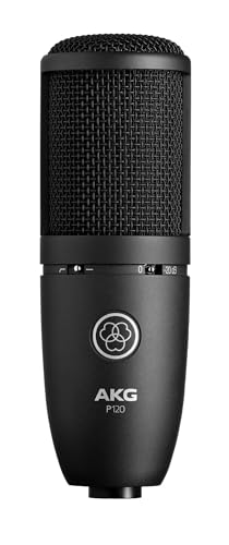 AKG - P120 Perception Micrófono Cardioide Vocal, Negro - P120 - Perception Micrófono Cardioide Vocal