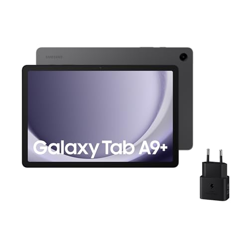 Samsung Galaxy Tab A9+ Tablet Android, 128 GB Almacenamiento, WiFi, Pantalla 11”, Sonido 3D, Gris (Versión Española) - Gris - WIFI - 128 GB - Galaxy Tab A9+