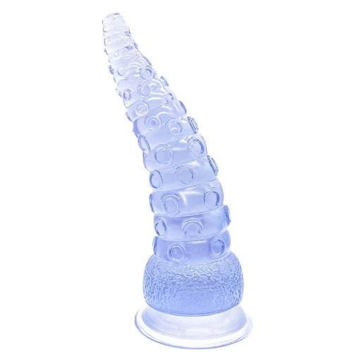 Clear Jelly Suction Tentacle Ride | Blue