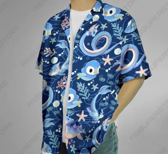 Piplup Button-Up Shirt