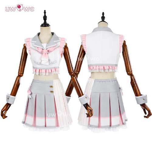 Uwowo Collab Series: Love Live ! Cheerleader Unawaken Cheer Girl Kotori Minami Cosplay Costume | 【Pre-sale】XL