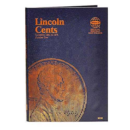 Whitman US Lincoln Cent Coin Folder 1941 - 1974