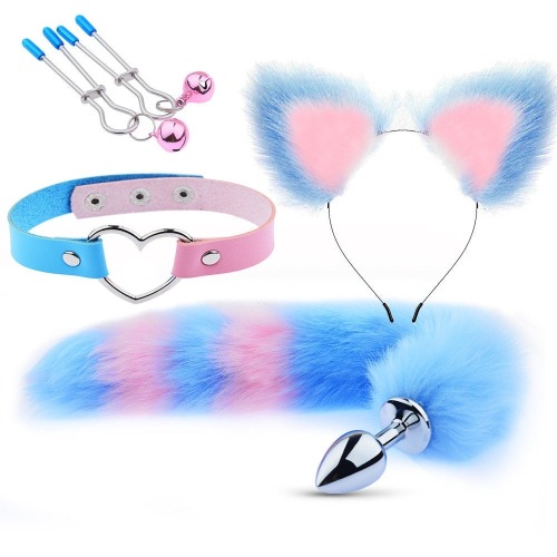 Kitten Starter Kit (10 Color Combos!) - Pink & Blue