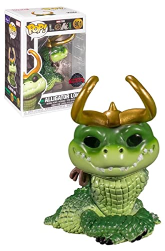 Funko Marvel Loki Pop! Alligator Loki Vinyl Bobble-Head Hot Topic Exclusive