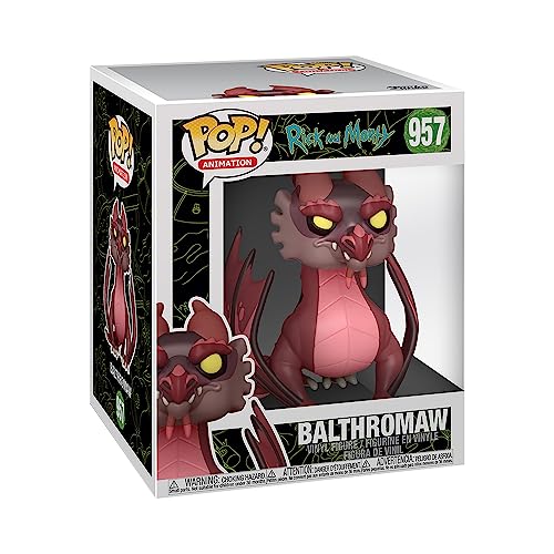 Funko POP Super: Rick & Morty - 6 Inch Balthromaw Collectible Vinyl Figure, Multicolor (55251) - Pop! 6"