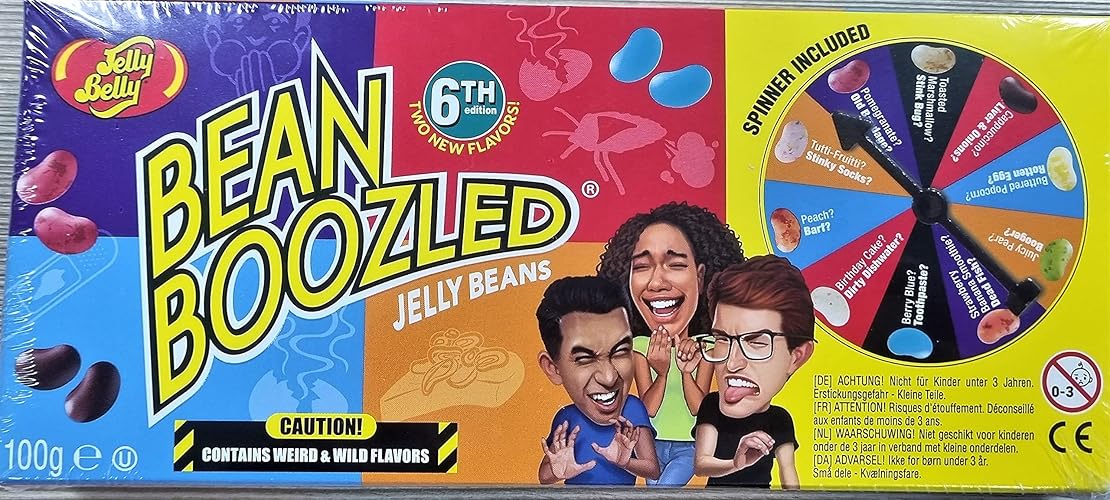 Jelly Belly Bean Boozled Spinner Gift Box Game, Net Wt 3.5oz - Game
