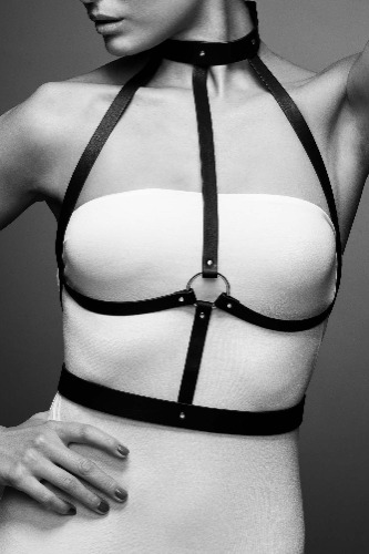 Maze Black Chest Harness | One Size
