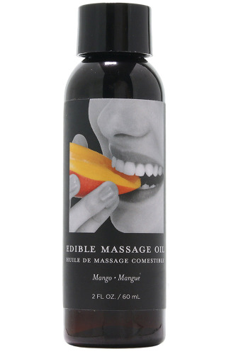 Edible Massage Oil 2oz/60ml in Mango | Regular