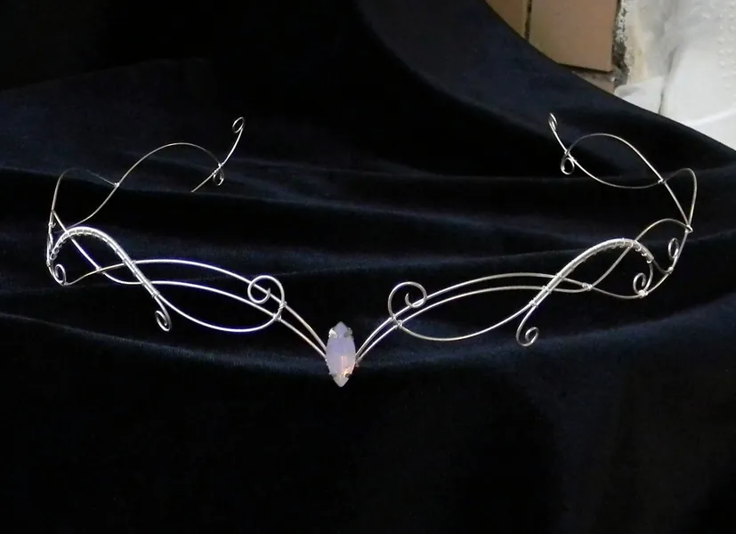 Woodland elf tiara / elven headpiece / fairy/ crown elven/ tiara elven/ crown  circlet / wedding crown/ tiara de unicornio/tiara de sereia.