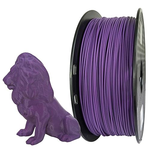 PLA MAX PLA+ Purple PLA Filament 1.75 mm 3D Printing Filament 1KG 2.2LBS Spool PLA MAX Strength Than Normal PLA Pro Plus Filament CC3D - Dark Purple