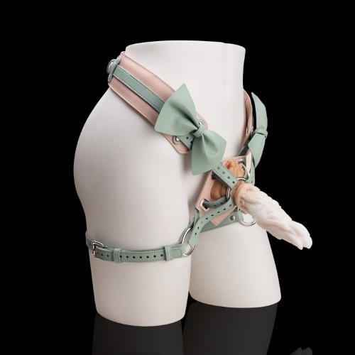 Jamdak Strap On Harness - Small Size / Mint and Peach