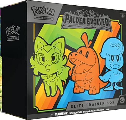 Pokémon TCG: Scarlet & Violet—Paldea Evolved Elite Trainer Box (9 Boosters & Premium Accessories) - Single