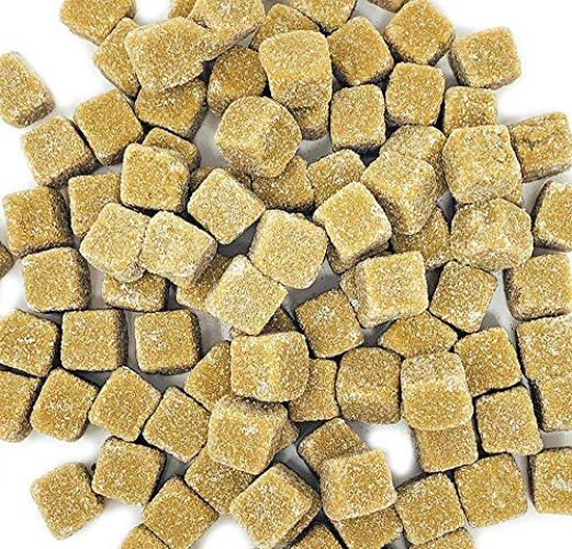 SweetGourmet Griotten | Soft Salt Salmiak Liquorice Cubes | Licorice Candy | 1 Pound - 1 Pound (Pack of 1)