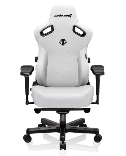 AndaSeat Kaiser 3 Pro 5D Armrest Gaming Chair - Premium PVC Leather / XL / Cloudy White