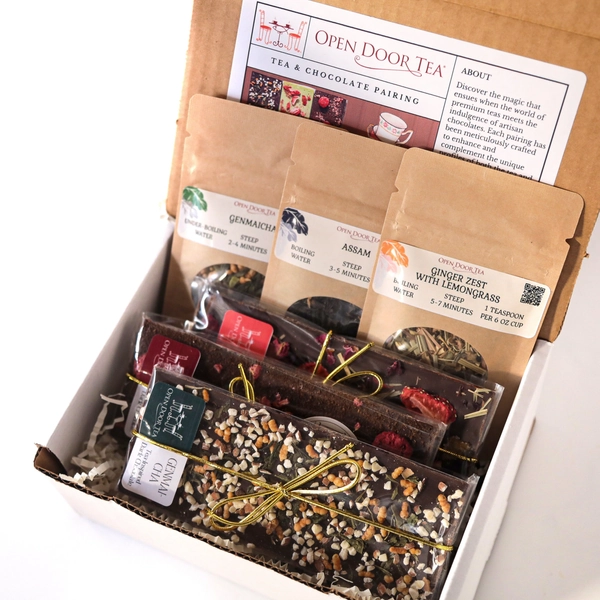 Tea & Chocolate Pairing | 3 Teas and 3 Chocolate Bars