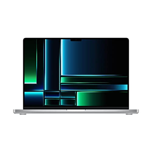 Apple 2023 MacBook Pro Laptop M2 Pro chip with 12‑core CPU and 19‑core GPU: 16.2-inch Liquid Retina XDR Display, 16GB Unified Memory, 512GB SSD Storage. Works with iPhone/iPad; Silver - Apple M2 Pro Chip - Silver - 512 GB