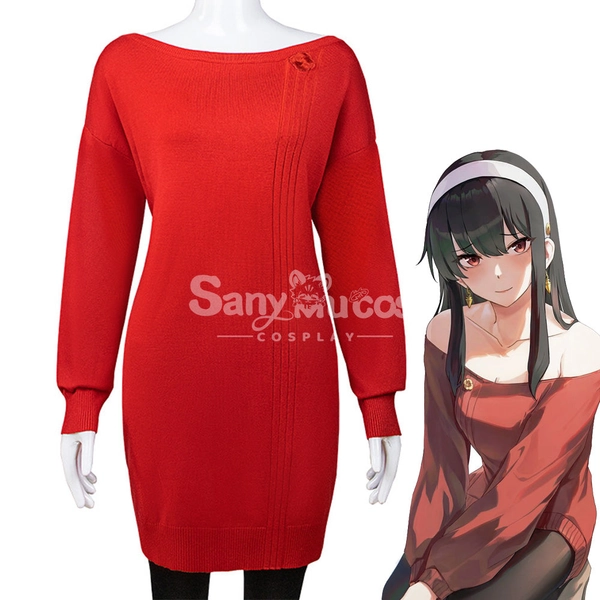 【In Stock】Anime Spy X Family Yor Forger Shinobi Assassin Cosplay Costume with Everyday Attire