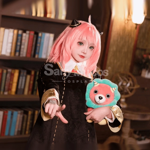【48H To Ship】Anime Spy x Family Cosplay Anya Forger Uniform Short Dress Cosplay Costume