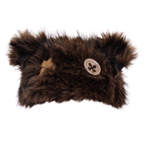 FLUFFY BEAR HAT | BROWN