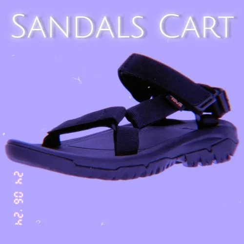 Sandals Shopping Cart