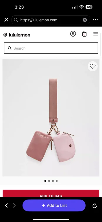 Dual Pouch Wristlet - Flower Meld Mini Multi/Gunmetal - ONE SIZE