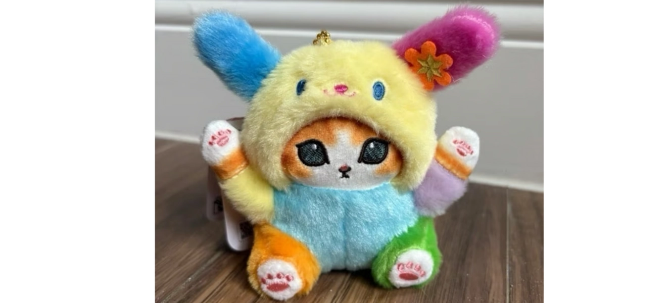 Mofusand x Sanrio Usahana Plush Keychain