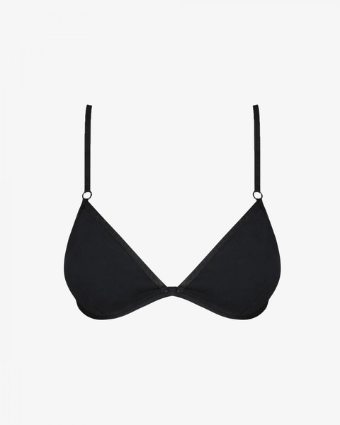 Simple Black Bralette
