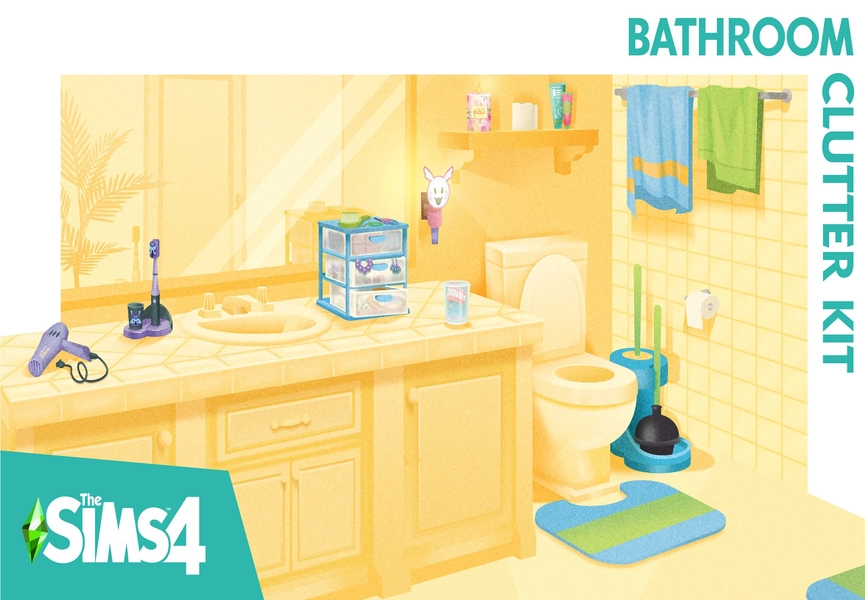 The Sims 4 - Bathroom Clutter Kit DLC PC EA App CD Key