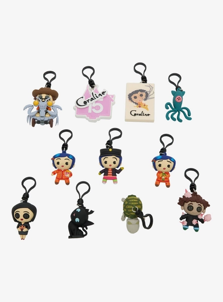 Coraline Characters Blind Bag Figural Bag Clip
