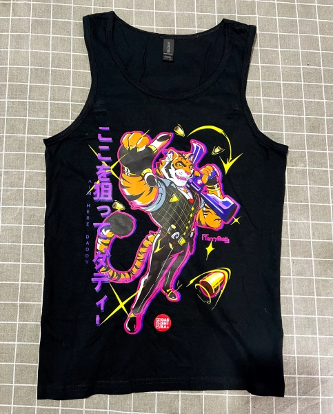 AIM HERE, DADDY / OSCAR FORNITE - TANK TOP — GAB SHIBA