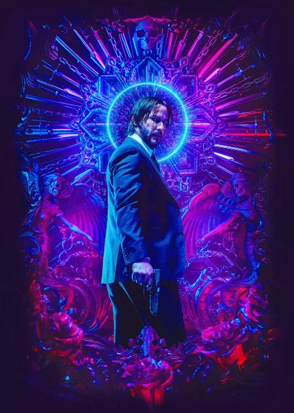 John Wick 3 Key Art