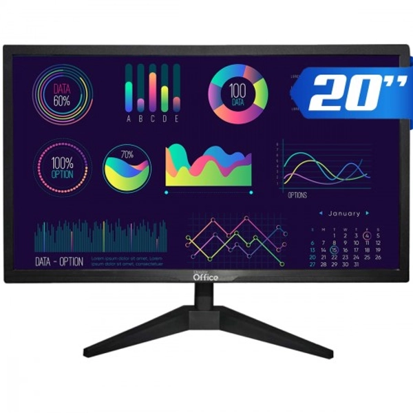 Monitor Dr. Office, 20 Pol, HD, 75Hz, HDMI/VGA, MDR-0504-20