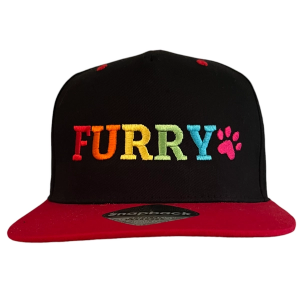 FURRY Pride fluorescent cap-Red
