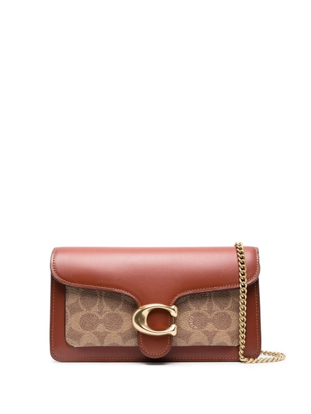 Coach logo-plaque Crossbody Bag  | Brown | FARFETCH UK