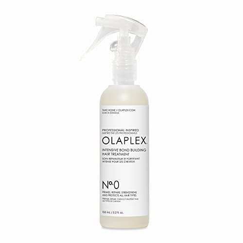 Olaplex No. 0 Intensive Bond Building Hair Treatment, Repairs, Protects, & Strengthens All Hair Types, 5.2 fl oz