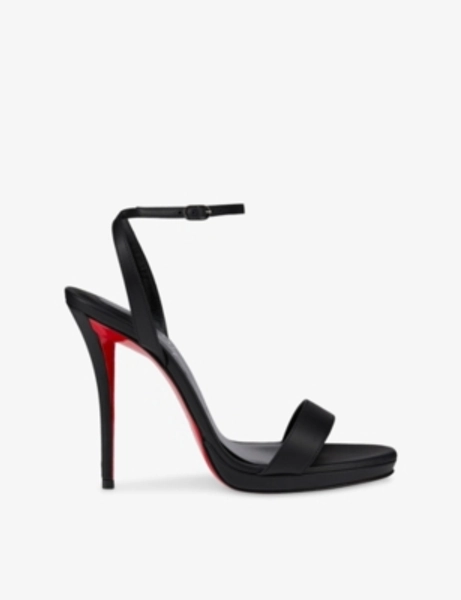 Miss Z 120 Patent-Leather Heeled Sandals