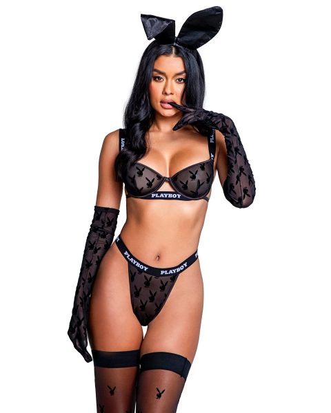 Playboy Bunny Noir 2-Piece Set Roma Confidential