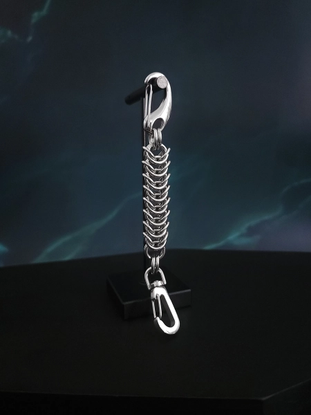 Tight Flat Box Weave Belt Loop Key Holder | HandofDeath